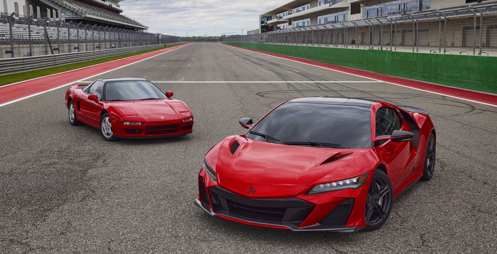 Acura NSX - first and second generations